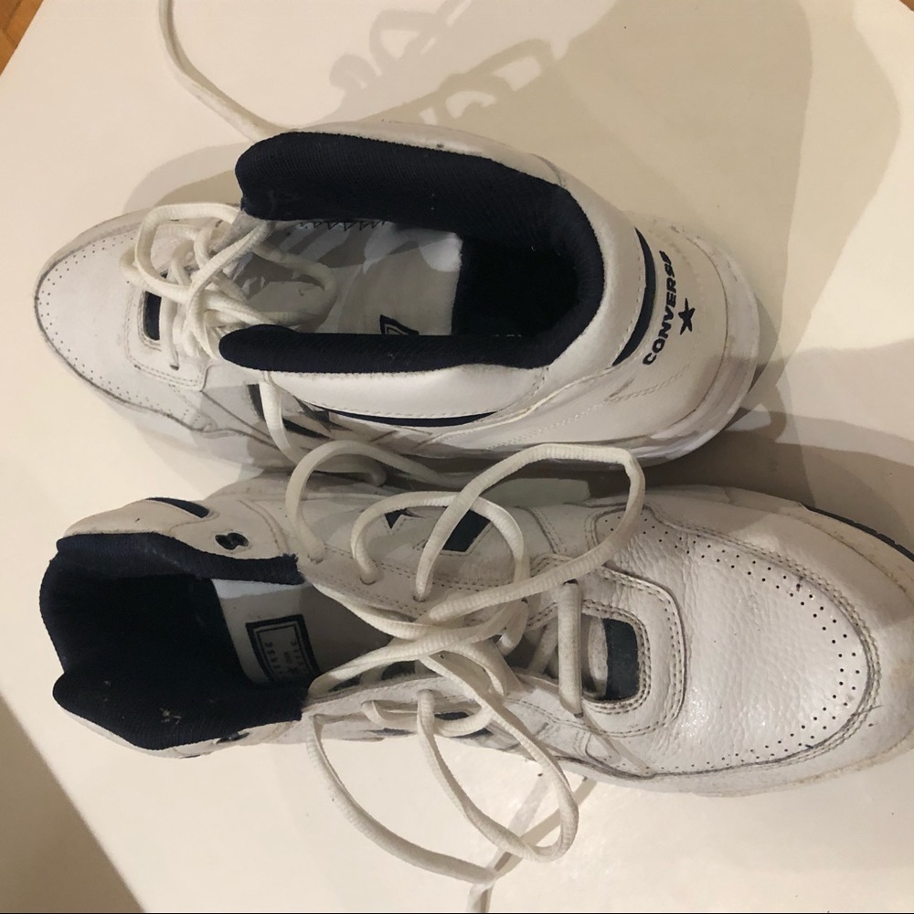high top Reebok basketball shoes